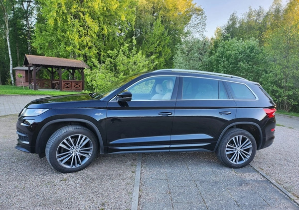 Skoda Kodiaq cena 159000 przebieg: 66000, rok produkcji 2021 z Gdańsk małe 781